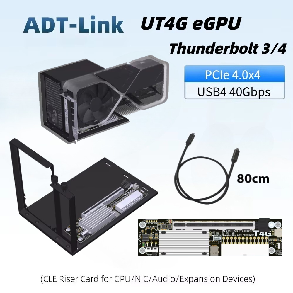 Gpu External Dock Egpu Thunderbolt 4 - UT4G Externe Grafische Kaart Dockingstation voor