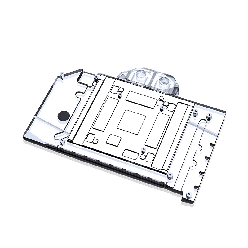 Rtx 4090 Water Block Full Cover - Bykski GPU Waterblok Voor GIGABYTE Geforce