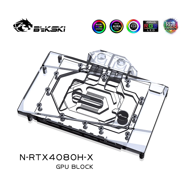 Bykski GPU-waterblok voor NVID - Rtx 4080 Water Cooling Block recensie en prijs