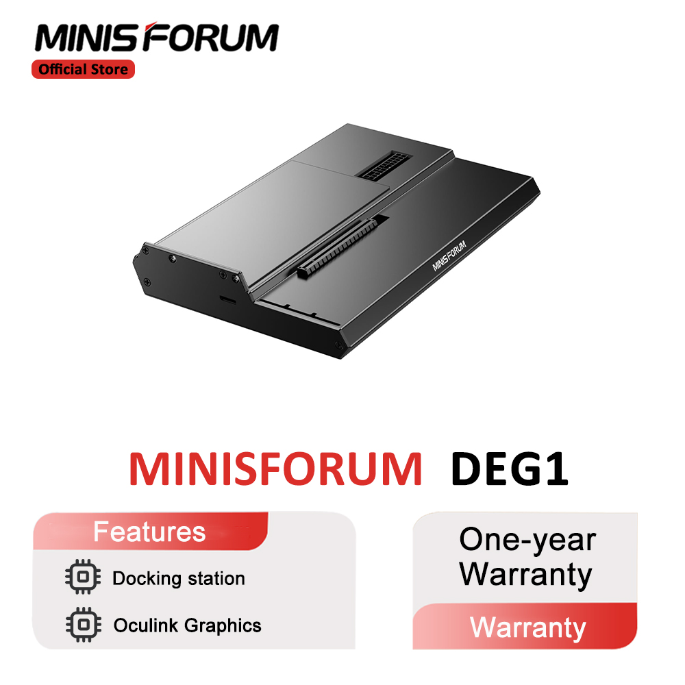 MINISFORUM DEG1 Extern GPU-doc - Oculink Gpu Dock Station recensie en prijs