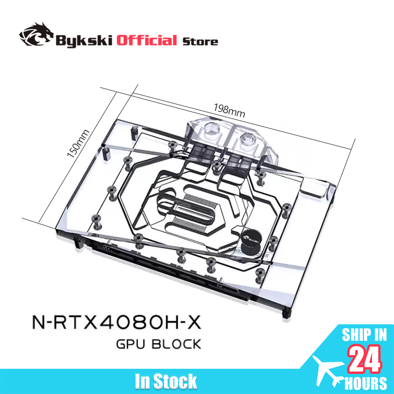 Bykski GPU Blok Gebruik voor N - Rtx 4080 Water Cooling Block recensie en prijs