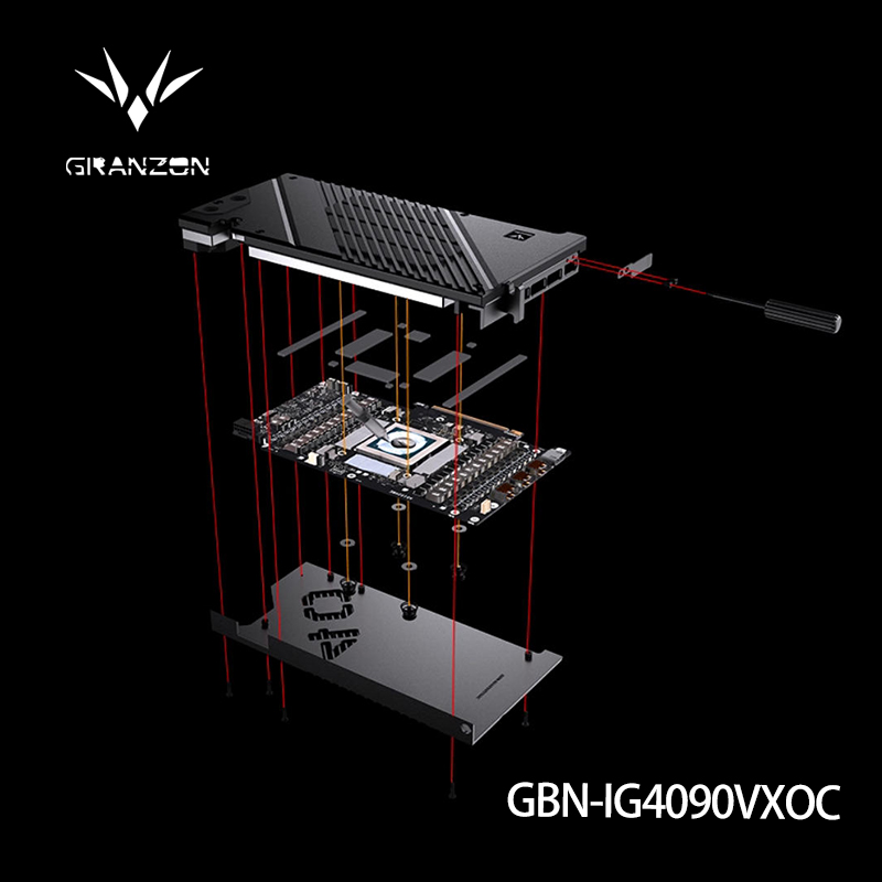 Granzon Water Block voor Kleur - Rtx 4090 Water Block Full Cover recensie en prijs