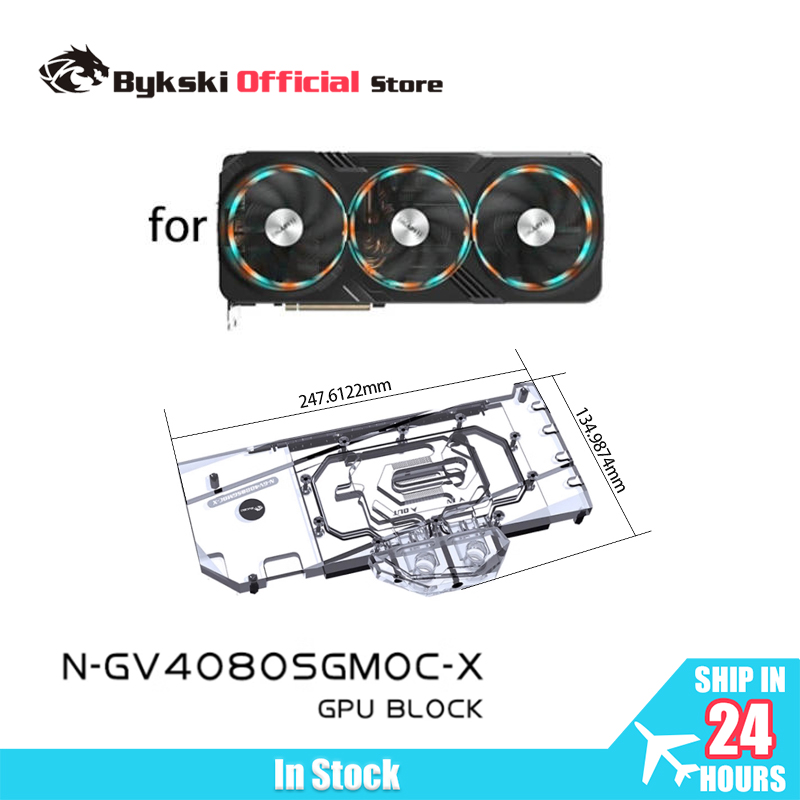 Bykski GPU-blok voor Gigabyte  - Rtx 4080 Water Cooling Block recensie en prijs